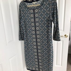 Max Studio Printed Shift Dress